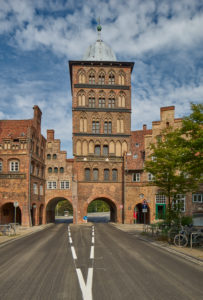 Germany, Schleswig-Holstein, Hanseatic Town of Lübeck, 'Burgtor' (citadel gate), 'Burgtorkloster' (citadel gate monastery) Germany, Schleswig-Holstein, Hanseatic Town of Lübeck, 'Burgtor' (citadel gate), 'Burgtorkloster' (citadel gate monastery)