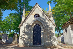 Pere Lachaise cemetery, Sepulture Greffulhe, Paris, France Pere Lachaise cemetery, Sepulture Greffulhe, Paris, France