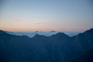 Sunrise in Stubai Valley, Stubai Alps, Tyrol, Austria Sunrise in Stubai Valley, Stubai Alps, Tyrol, Austria
