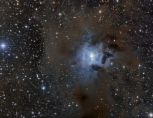 Der Irisnebel im Sternbild Kepheus fotografiert mit dem 1m Spiegelteleskop Der Irisnebel im Sternbild Kepheus fotografiert mit dem 1m Spiegelteleskop