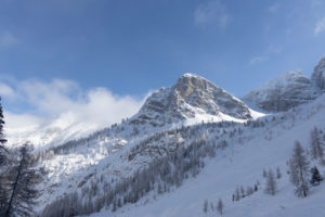 Emperor weather on the mountain in the Axamer Lizum Emperor weather on the mountain in the Axamer Lizum