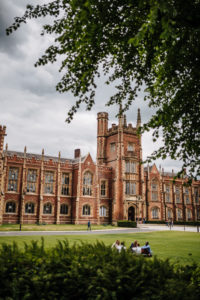 Lanyon building at Queen's University, Belfast, Northern Ireland Lanyon building at Queen's University, Belfast, Northern Ireland