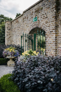 walled exit of the Victorian kitchen garden in Phoenix Park, Dublin, Ireland walled exit of the Victorian kitchen garden in Phoenix Park, Dublin, Ireland