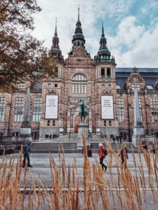 Haupteingang des Nordischen Museums (Nordiska Museet), Stockholm, Schweden Haupteingang des Nordischen Museums (Nordiska Museet), Stockholm, Schweden