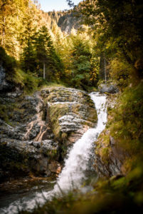 Kuhflucht waterfalls near Farchant, Germany, Bavaria, Garmisch-Partenkirchen Kuhflucht waterfalls near Farchant, Germany, Bavaria, Garmisch-Partenkirchen