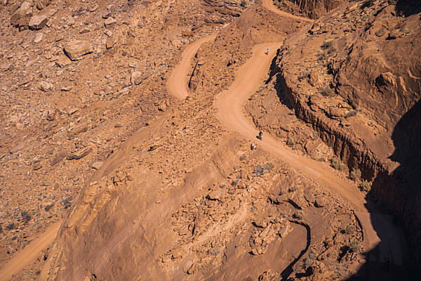 Bildagentur Mauritius Images Wild Horse Canyon Pictograph Panel Barrier Canyon Style Near Hanksville Utah United States Of America North America