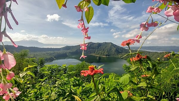 Taal volcano on Luzon Island, Philippines Taal volcano on Luzon Island, Philippines