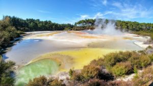 Wai-O-Tapu, Wai-O-Taupo Geothermal Thermal Wonderland in New Zealand Wai-O-Tapu, Wai-O-Taupo Geothermal Thermal Wonderland in New Zealand
