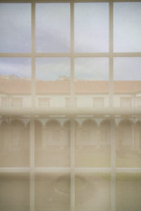 Portugal, Azores, Terceira Island, Angra do Heroismo, Convento do Sao Francisco convent, window Portugal, Azores, Terceira Island, Angra do Heroismo, Convento do Sao Francisco convent, window