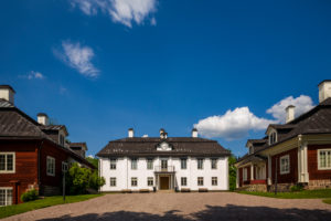 Sweden, Vastmanland, Angelsberg, Angelsberg Bruk, 18th century iron forge village, former owner's mansion Sweden, Vastmanland, Angelsberg, Angelsberg Bruk, 18th century iron forge village, former owner's mansion