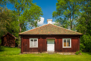 Sweden, Vastmanland, Angelsberg, Angelsberg Bruk, 18th century ironworks, village building Sweden, Vastmanland, Angelsberg, Angelsberg Bruk, 18th century ironworks, village building