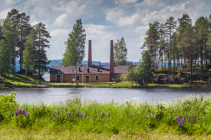Sweden, Vastmanland, Angelsberg, Oljeon, Oil Island, world's oldest oil refinery Sweden, Vastmanland, Angelsberg, Oljeon, Oil Island, world's oldest oil refinery