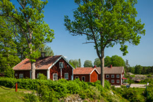 Sweden, Vastmanland, Sala, Sala Silvergruva silver mine, mine buildings Sweden, Vastmanland, Sala, Sala Silvergruva silver mine, mine buildings