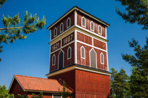 Sweden, Vastmanland, Sala, Sala Silvergruva silver mine, mine buildings Sweden, Vastmanland, Sala, Sala Silvergruva silver mine, mine buildings