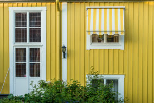 Sweden, Vastmanland, Vasteras, traditional architecture of the Kyrkbacken 18th century neighborhood Sweden, Vastmanland, Vasteras, traditional architecture of the Kyrkbacken 18th century neighborhood