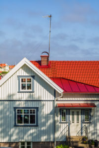Sweden, Bohuslan, Hovenaset, village house detail Sweden, Bohuslan, Hovenaset, village house detail