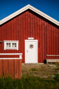 Sweden, Bohuslan, Kungshamn, red fishing shacks in the Fisketangen, old fisherman's neighborhood Sweden, Bohuslan, Kungshamn, red fishing shacks in the Fisketangen, old fisherman's neighborhood