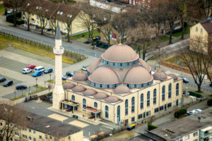DITIB Merkez Mosque Duisburg-Marxloh in Duisburg, Ruhr area, North Rhine-Westphalia, Germany DITIB Merkez Mosque Duisburg-Marxloh in Duisburg, Ruhr area, North Rhine-Westphalia, Germany