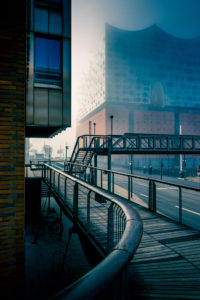 Deutschland, Hamburg, Elbe, Hafen, Speicherstadt, Hafencity, Nebel, Sandtor, Sandtorhafen, Elbphilharmonie Deutschland, Hamburg, Elbe, Hafen, Speicherstadt, Hafencity, Nebel, Sandtor, Sandtorhafen, Elbphilharmonie