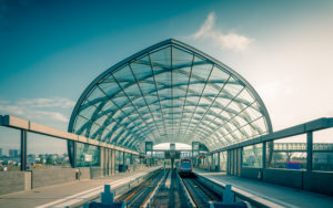 Deutschland, Hamburg, Elbe, Hafen, Hafencity, Elbbrücken, U-Bahn, U4 Deutschland, Hamburg, Elbe, Hafen, Hafencity, Elbbrücken, U-Bahn, U4
