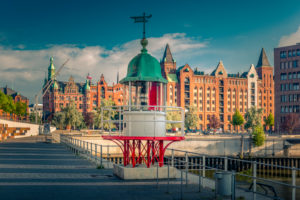 Deutschland, Hamburg, Elbe, Hafen, Hafencity, Leuchtfeuer, Leuchtturm Deutschland, Hamburg, Elbe, Hafen, Hafencity, Leuchtfeuer, Leuchtturm