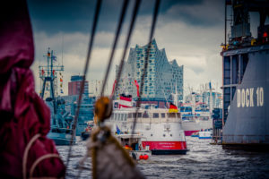 Deutschland, Hamburg, Elbe, Hafen, Hafengeburtstag, Einlaufparade Deutschland, Hamburg, Elbe, Hafen, Hafengeburtstag, Einlaufparade