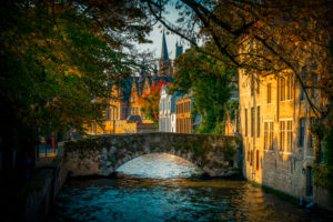 Europa, Belgien, Brügge, Stadt, Kanal, Brücke, Groenerei, Stadhuis, Rathaus Europa, Belgien, Brügge, Stadt, Kanal, Brücke, Groenerei, Stadhuis, Rathaus