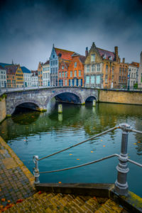 Europa, Belgien, Brügge, Stadt, Altstadt, Kanal, Langerei Europa, Belgien, Brügge, Stadt, Altstadt, Kanal, Langerei