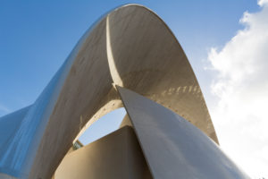 Auditorium, detail, Auditorio de Tenerife, congress and concert hall by the architect Santiago Calatrava, Santa Cruz, Santa Cruz de Tenerife, Tenerife, Canary Islands, Spain, Europe Auditorium, detail, Auditorio de Tenerife, congress and concert hall by the architect Santiago Calatrava, Santa Cruz, Santa Cruz de Tenerife, Tenerife, Canary Islands, Spain, Europe