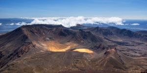 Panorama of Tongariro National Park taken from Ngauruhoe, Ruapehu District, New Zealand Panorama of Tongariro National Park taken from Ngauruhoe, Ruapehu District, New Zealand