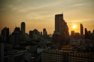 Skyline in Bangkok Skyline in Bangkok