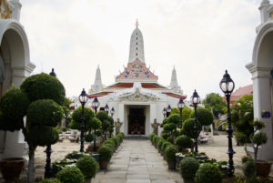 temple complex in Bangkok temple complex in Bangkok