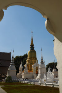 Wat Suan Dok in Chiang May Wat Suan Dok in Chiang May