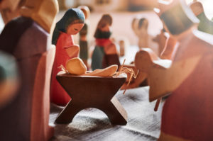 Christmas, Christmas story, nativity scene, group of figures, back light Christmas, Christmas story, nativity scene, group of figures, back light
