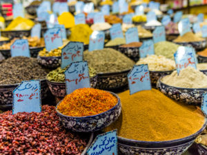 Wakil Bazar in Shiraz, Gewürze Wakil Bazar in Shiraz, Gewürze