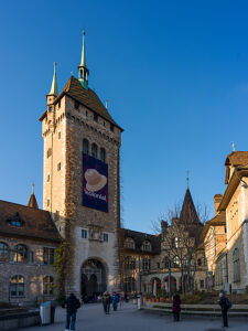 Switzerland, Zurich, Swiss National Museum, Entrance area