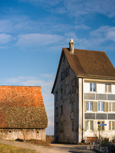 Switzerland, Hirzel, Horgenberg, building, house, rural architecture