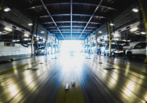 Ground view of ferry boat garage cars and open door - travel and summer holiday vacation concept Ground view of ferry boat garage cars and open door - travel and summer holiday vacation concept
