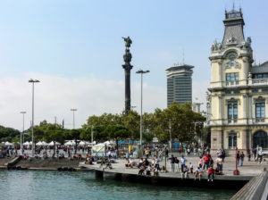 The Port in Barcelona. Spain The Port in Barcelona. Spain