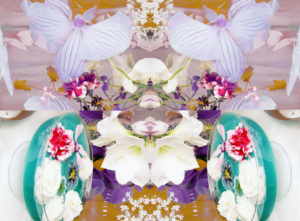 composing, blossoms, compilation,