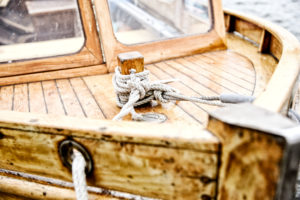 Wooden boat, motorboat, berth, detail, Wooden boat, motorboat, berth, detail,