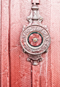 Fire detector, fire telegraph, red, Fire detector, fire telegraph, red,