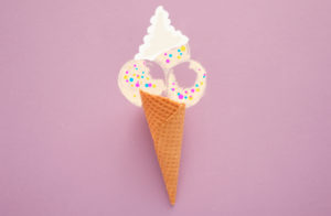 Ice, waffle, drawing, balls, cream, Ice, waffle, drawing, balls, cream,