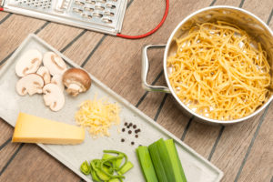 mushrooms, noodles, spaetzle, Parmesan, leek, leek, fresh, raw, saucepan, grater, cheese spaetzle, preparation, mushrooms, noodles, spaetzle, Parmesan, leek, leek, fresh, raw, saucepan, grater, cheese spaetzle, preparation,