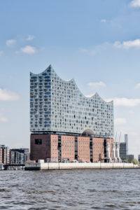 Elbphilharmonie seen from the water