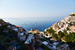 Sorrento, valley, hill, sea, boats, view from above, Italy, travel Sorrento, valley, hill, sea, boats, view from above, Italy, travel
