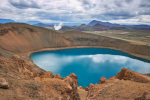 Iceland, Myvatn, Krafla volcano area, ringroad, hiking at askja lake Iceland, Myvatn, Krafla volcano area, ringroad, hiking at askja lake