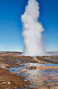 southwest Iceland, Golden Circle, Geysir Strokkur, Laugarvatn in Haukadalur Valley southwest Iceland, Golden Circle, Geysir Strokkur, Laugarvatn in Haukadalur Valley
