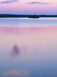 Sweden, Smaland, Eksjö, Midsummer Night mood at Lake Solgen Sweden, Smaland, Eksjö, Midsummer Night mood at Lake Solgen