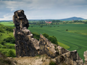 Europa, Deutschland, Sachsen-Anhalt, Thale, Felsformation 'Teufelsmauer' Europa, Deutschland, Sachsen-Anhalt, Thale, Felsformation 'Teufelsmauer'